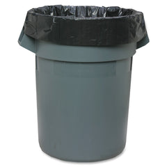 Genuine Joe Low Density Liners Small Size - 16 gal Capacity - 31" Length x 24" Width x 0.60 mil (15 Micron) Thickness - Low Density - Brown, Black - 100 / Carton