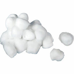 Medline Nonsterile Cotton Balls Medium - 100% Cotton - White - 2000 / Pack