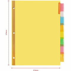 Business Source Reinforced Insertable Tab Indexes