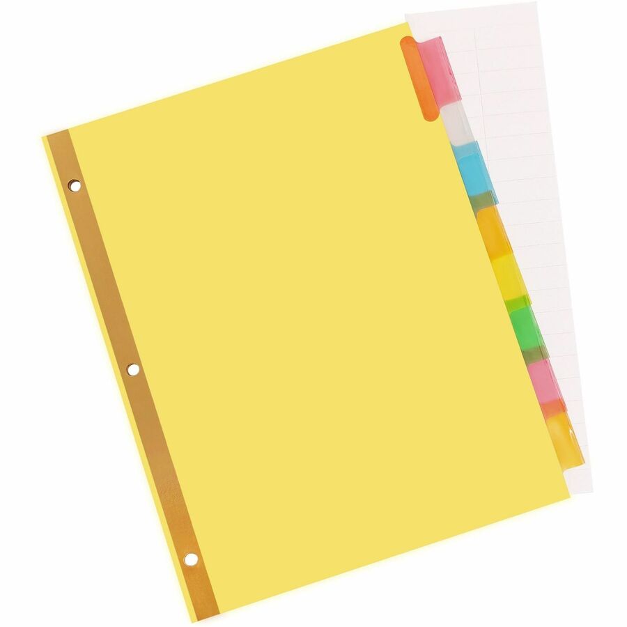 Business Source Reinforced Insertable Tab Indexes