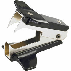 Business Source Nickel-plated Teeth Staple Remover Plastic - Black - 1 Each