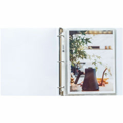 Business Source Sheet Protectors 2.4 mil Thickness - For Letter 8 1/2" x 11" Sheet - 3 x Holes - Ring Binder - Top Loading - Rectangular - Clear - Polypropylene - 50 / Pack