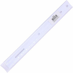 Business Source 12" Ruler 12" Length x 1.3" Width - 1/16 Graduations - Metric, Imperial Measuring System - Plastic - White - 1 Each