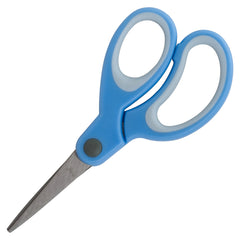 Sparco 5" Kids Pointed End Scissors 5" Overall Length - Pointed Tip - Assorted - 12 / Pack