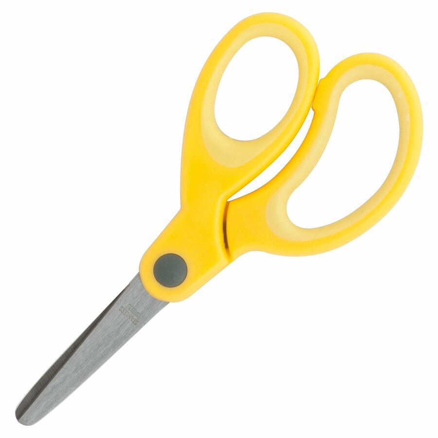 Sparco 5" Kids Blunt End Scissors 5" Overall Length - Blunted Tip - Assorted - 12 / Pack