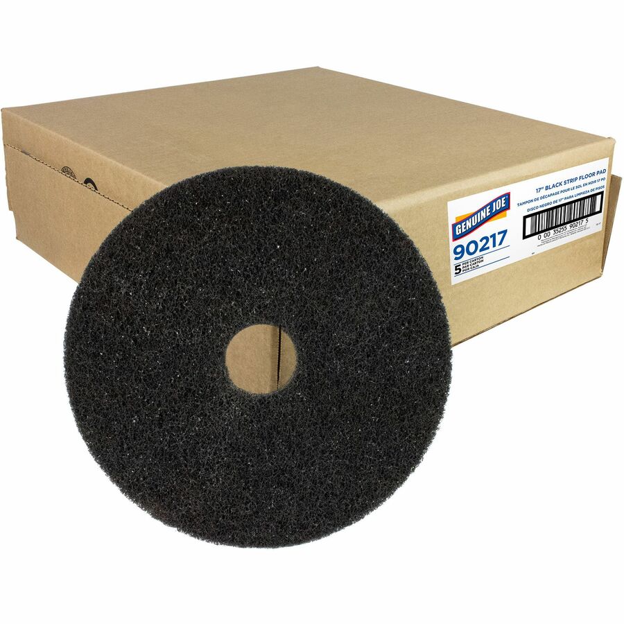 Genuine Joe Black Floor Stripping Pad
