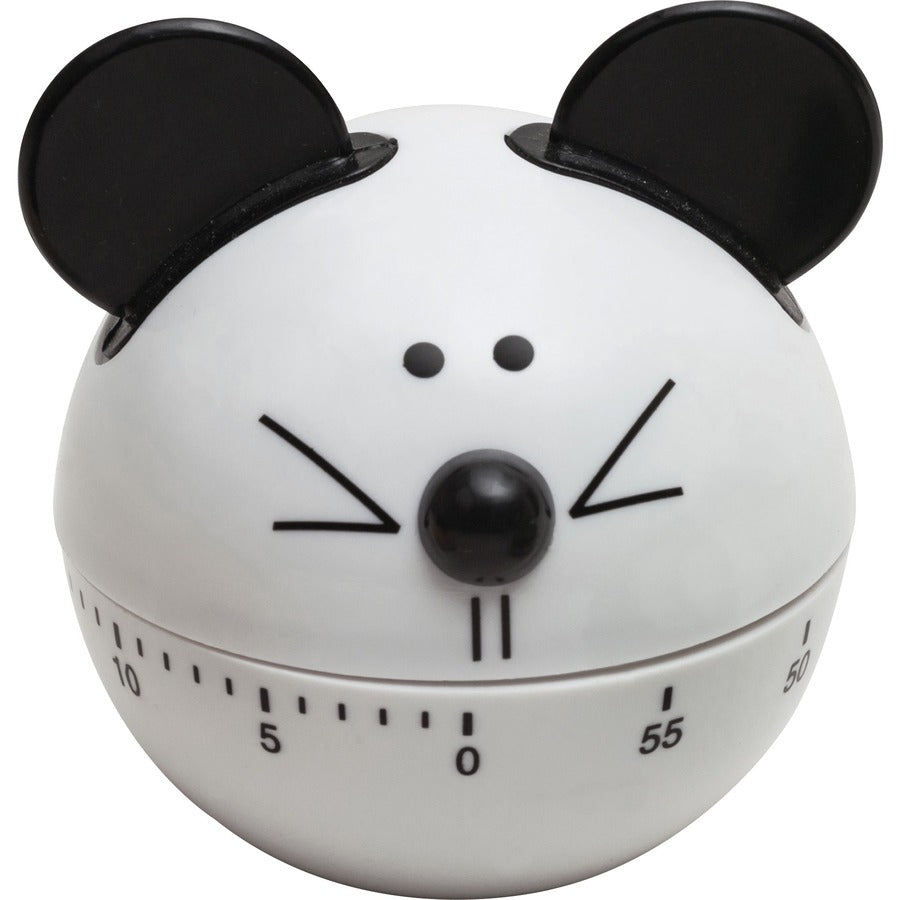 Mind Sparks Classroom Timer 1 Hour - For Classroom - Black, White