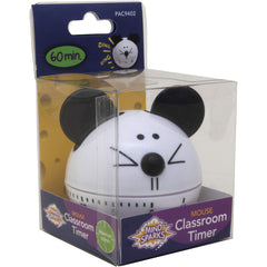 Mind Sparks Classroom Timer 1 Hour - For Classroom - Black, White