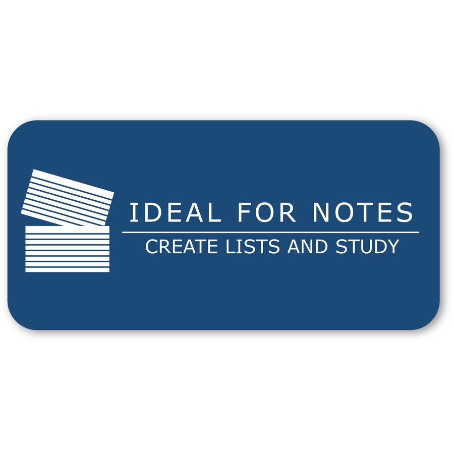 Roaring Spring Environotes Ruled Lined Perforated Spiralbound Recycled Index Cards