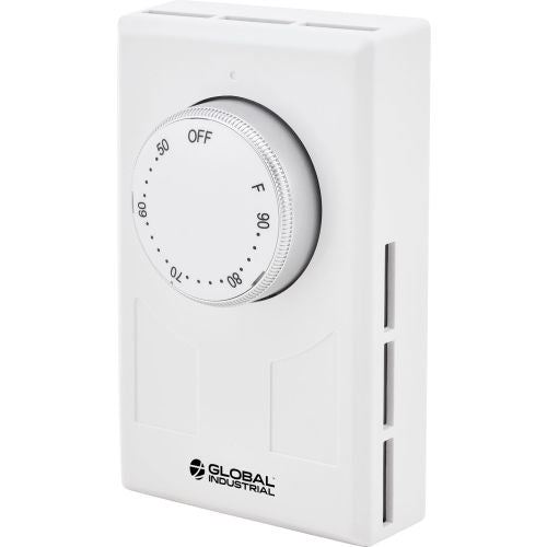 Thermostat, Heat Only, Line Voltage, Double Pole, With Off Position