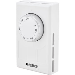 Thermostat, Heat Only, Line Voltage, Double Pole, With Off Position