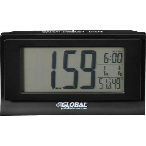Digital Alarm Clock with Indoor Temperature and Humidity Display