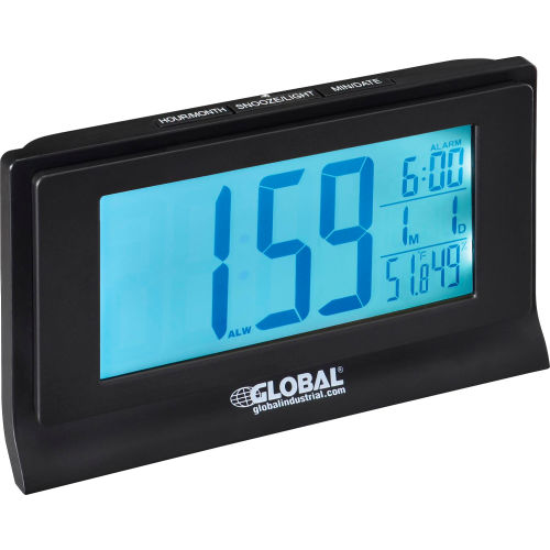 Digital Alarm Clock with Indoor Temperature and Humidity Display
