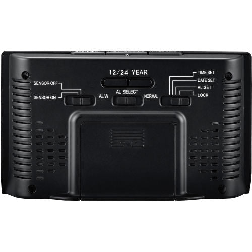 Digital Alarm Clock with Indoor Temperature and Humidity Display
