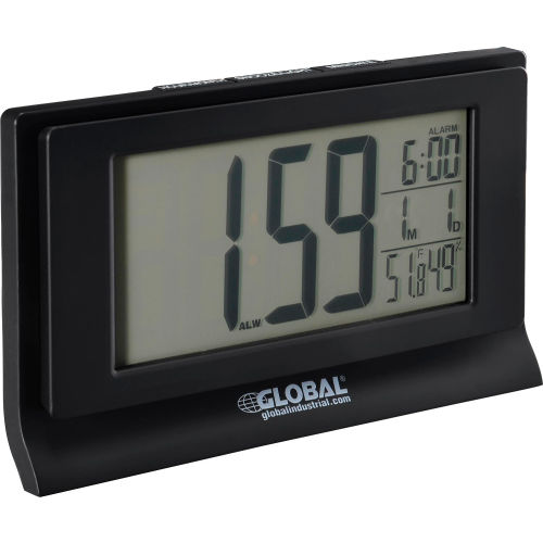 Digital Alarm Clock with Indoor Temperature and Humidity Display