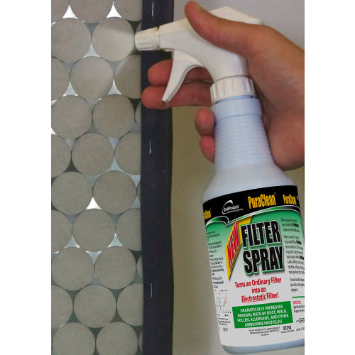 Qwik Products PuraClean Filter Spray QT2700 - 16 Oz. Bottle