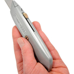 Stanley Classic 99 6" Utility Knife With Retractable Blade, Gray