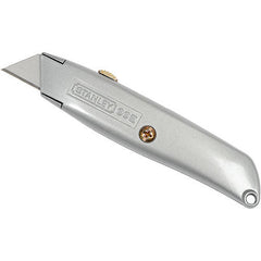 Stanley Classic 99 6" Utility Knife With Retractable Blade, Gray