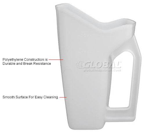 Rubbermaid Commercial 2885, Utility Scoop, 64 Oz. Capacity, White